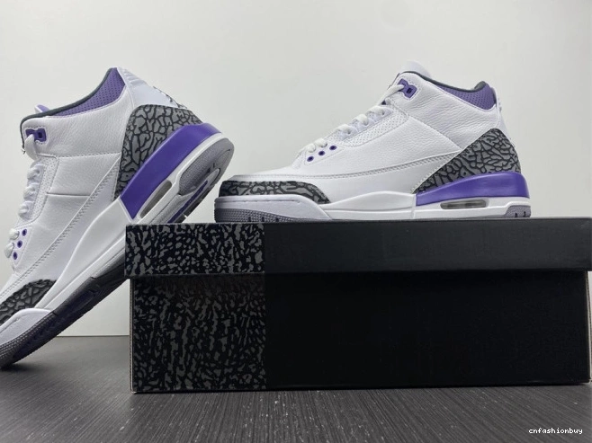 CT8532-105 'Dark Retro Jordan 3 Air Iris' 1122